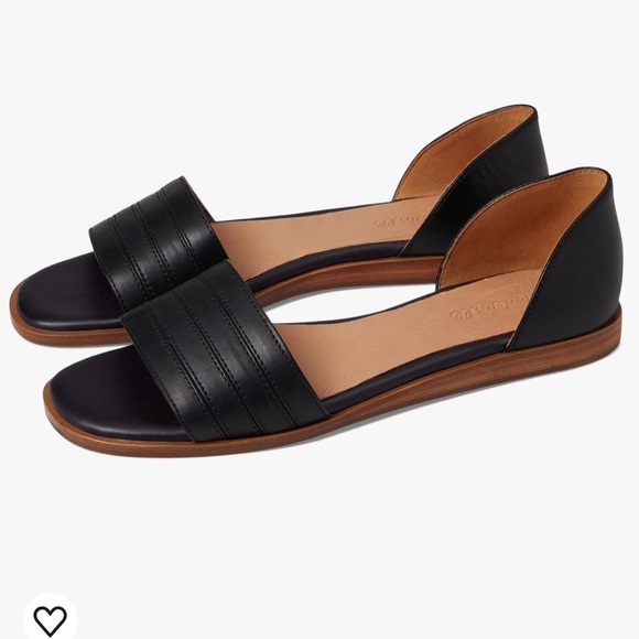 Madewell Shoes - Madewell The Nelda d'Orsay Flat black